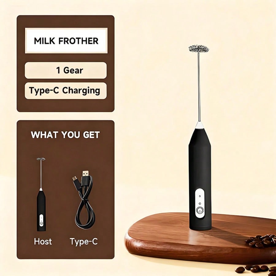 Kitchen Handy Gadgets - 1-Pack Handheld Electric Mixer, Egg Beater,