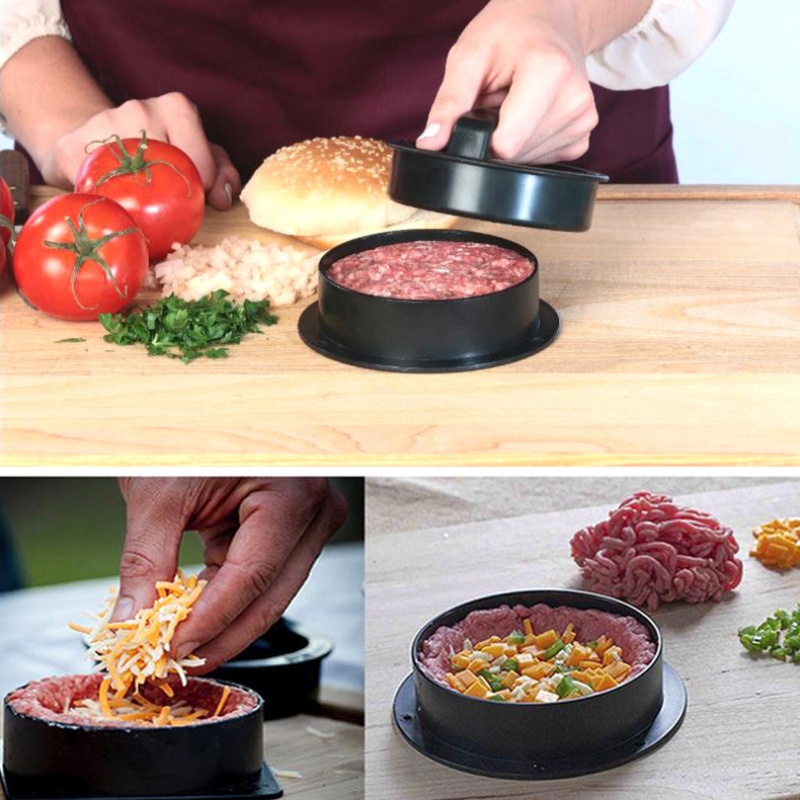 Round Hamburger Presses Burger - Kitchen Helper Gadgets recension och pris