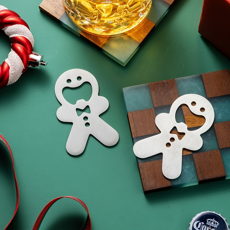 Gingerbread Man Bottle Opener  - Kitchen Gadgets Men recension och pris