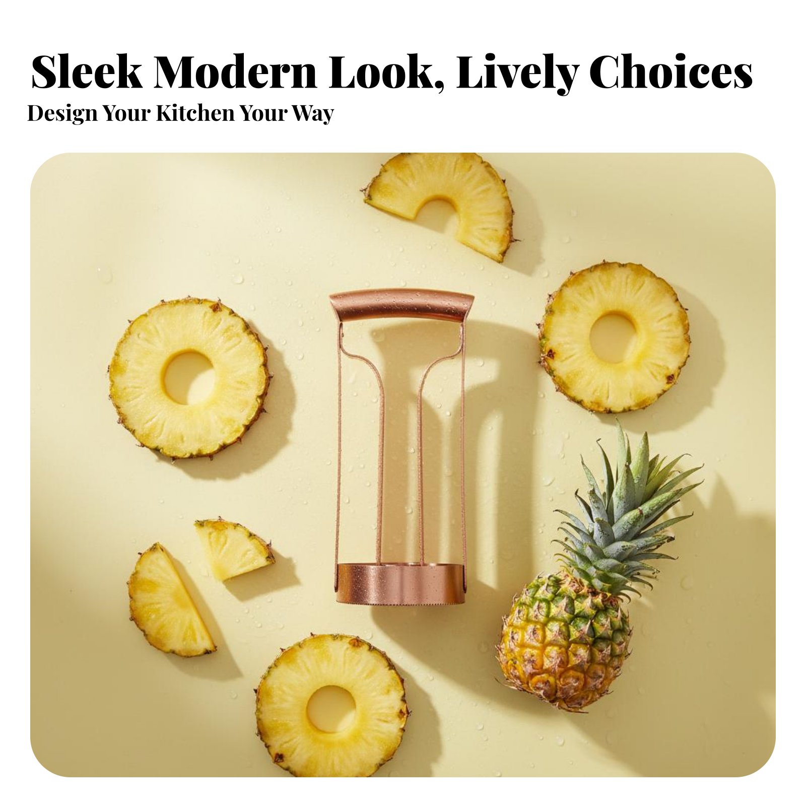 Stainless Steel Pineapple Cutt - Kitchen Gadgets Useful recension och pris