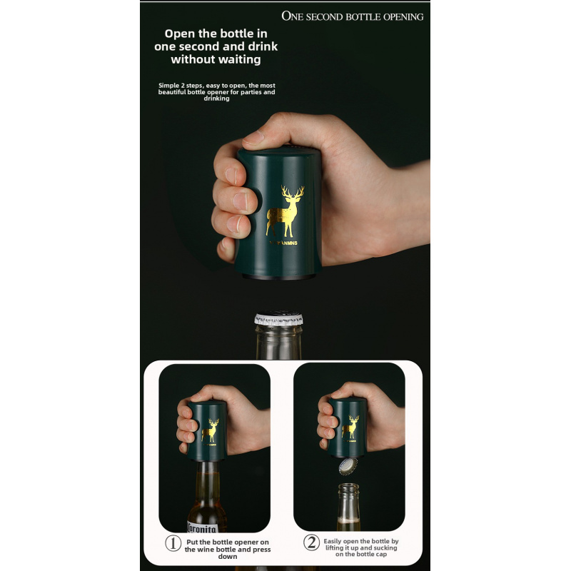 2025 Magnetic Automatic Beer B - Kitchen Gadgets Of 2025 recension och pris