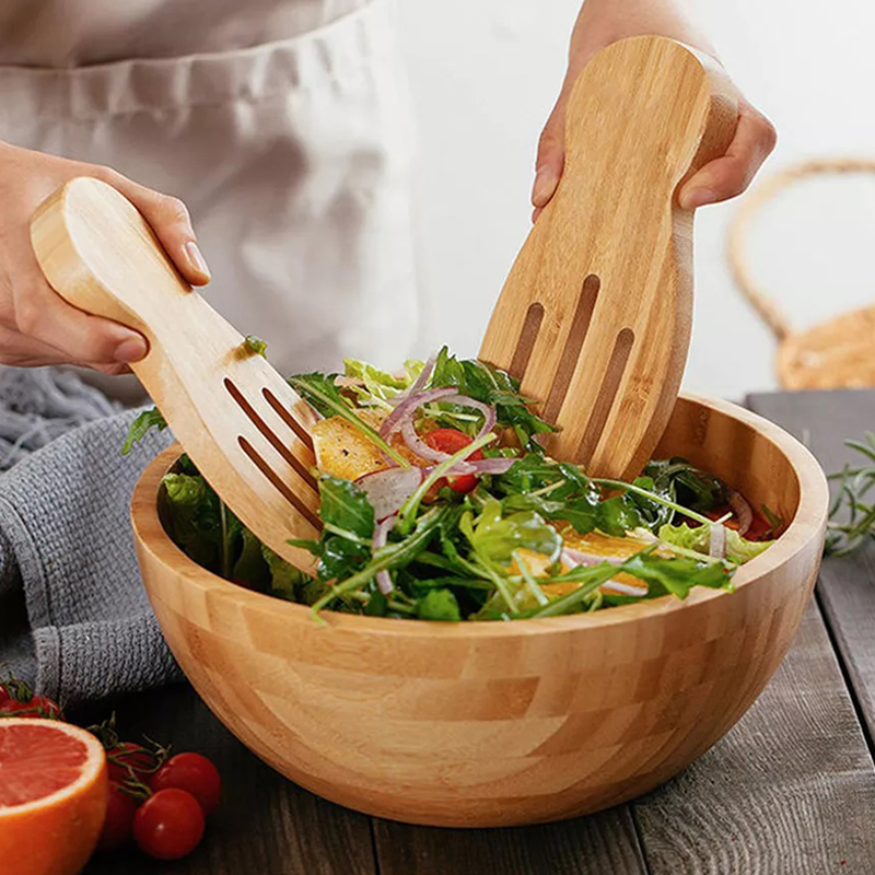 2Pcs Salad Hands Bamboo Salad  - Kitchen Helper Gadgets recension och pris