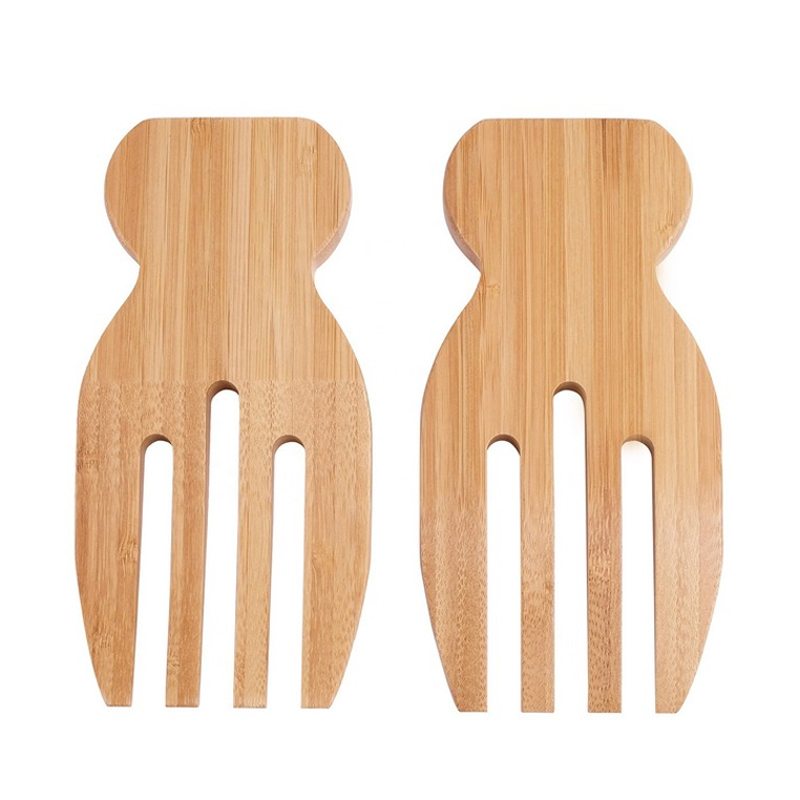 2Pcs Salad Hands Bamboo Salad  - Kitchen Helper Gadgets recension och pris