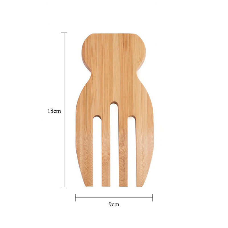 2Pcs Salad Hands Bamboo Salad  - Kitchen Helper Gadgets recension och pris