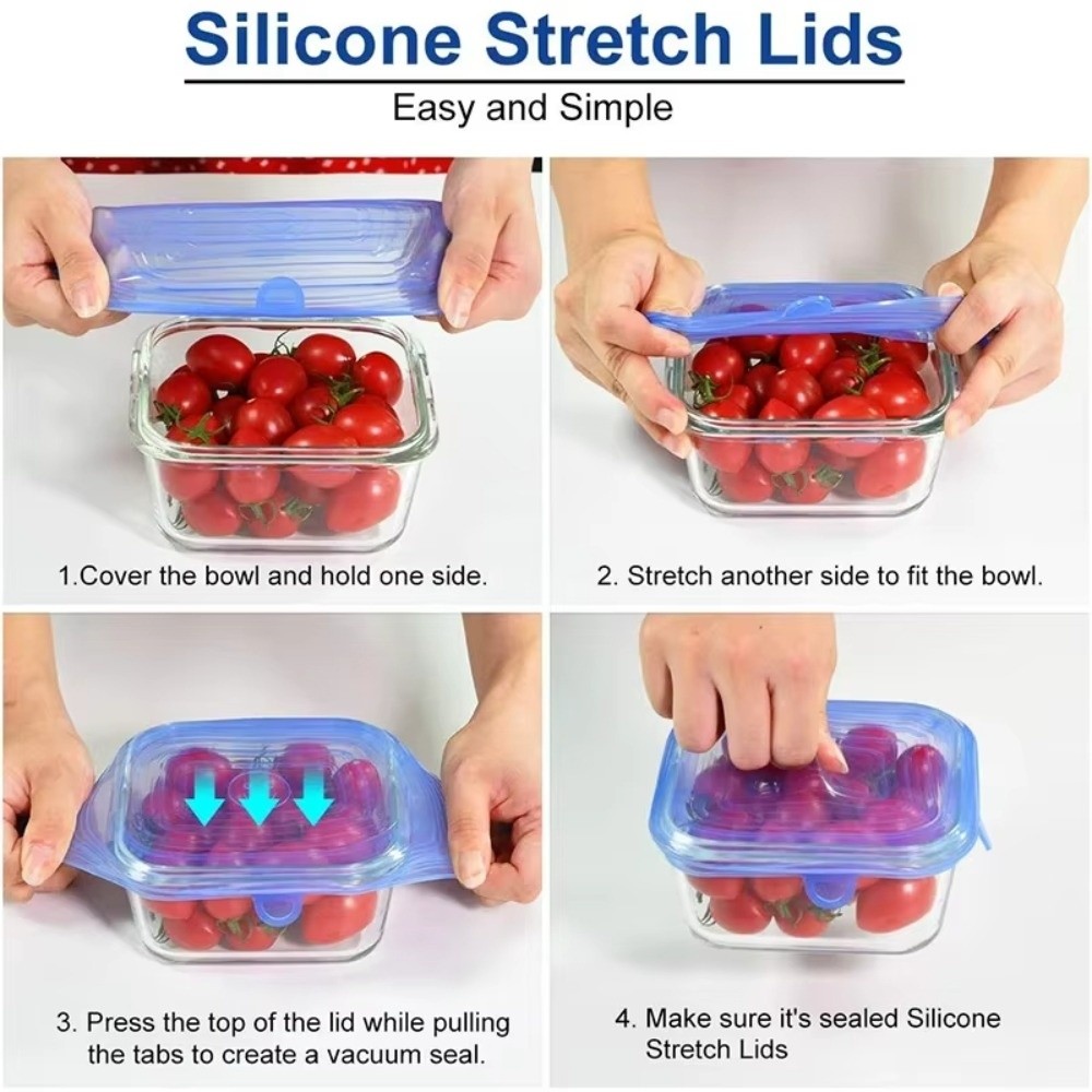 6PCS Useful Reusable Fresh-kee - Kitchen Gadgets Useful recension och pris