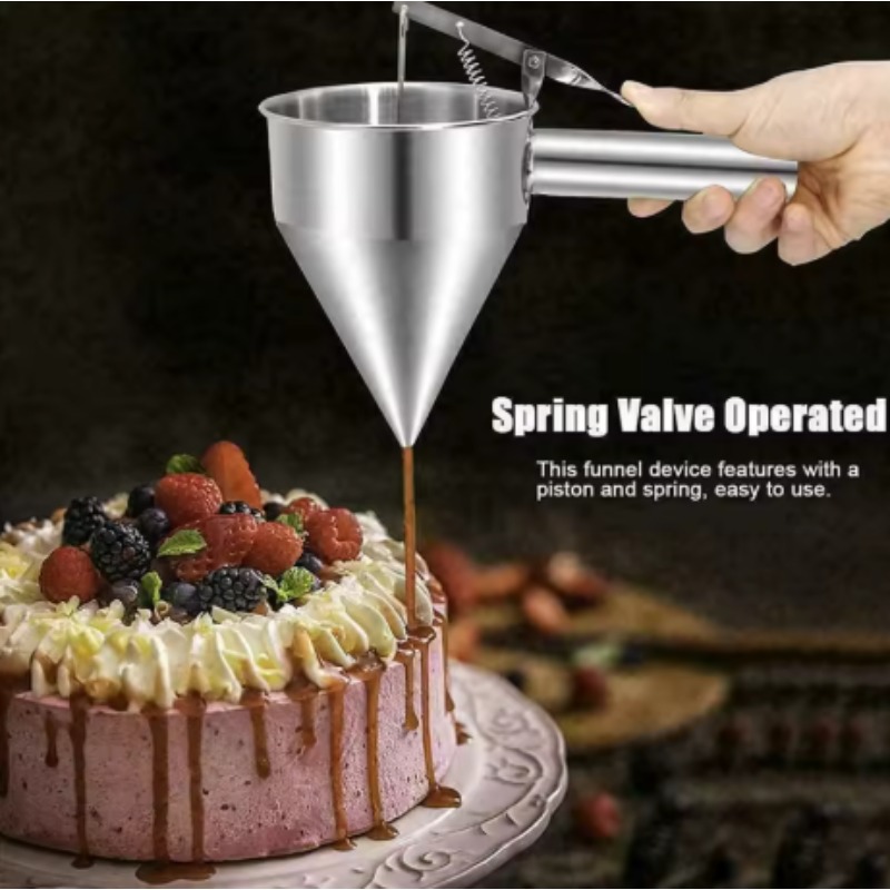 600/1200ML Stainless Steel Liq - Kitchen Handy Gadgets recension och pris