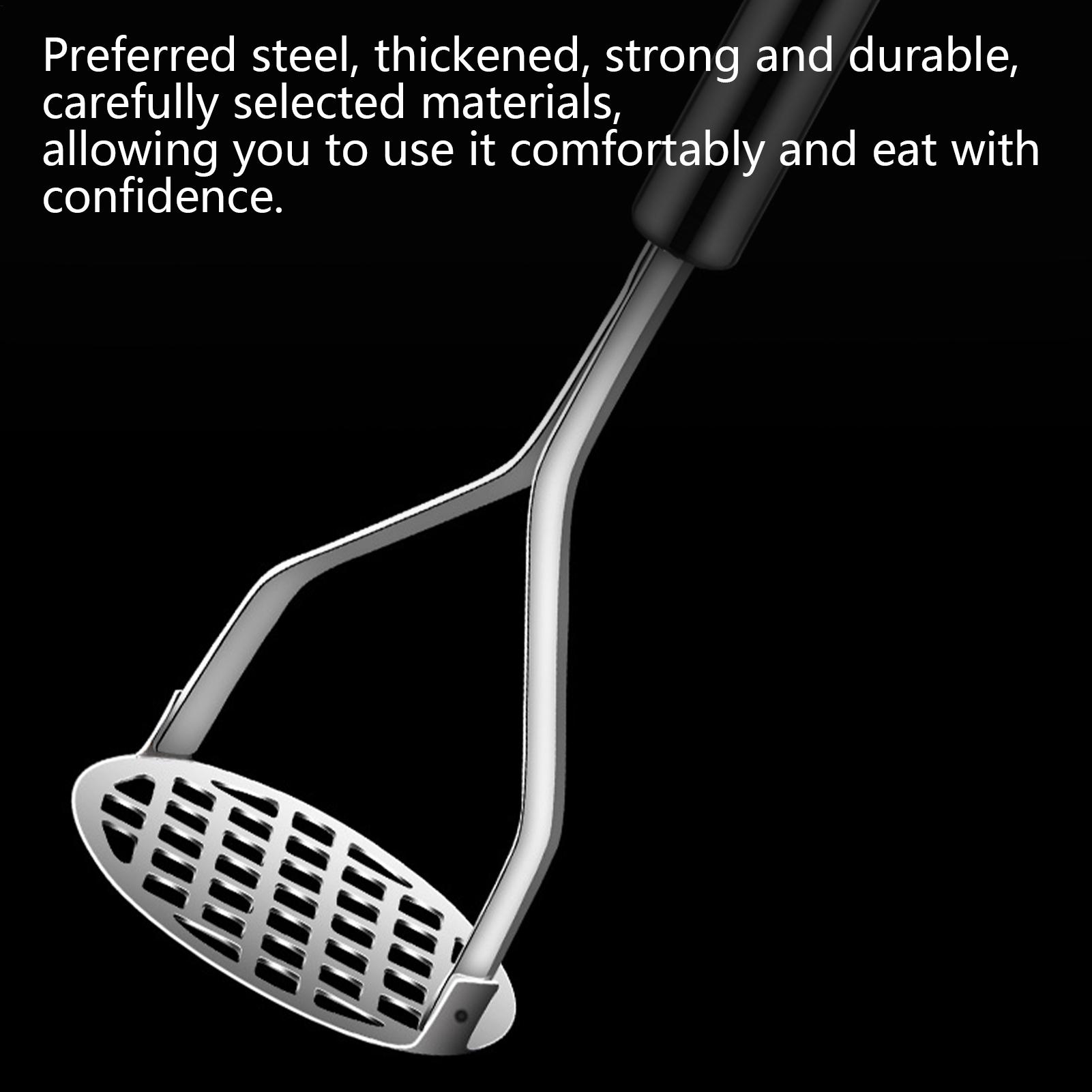 Manual Potato Masher Stainless - Kitchen Gadgets Men recension och pris