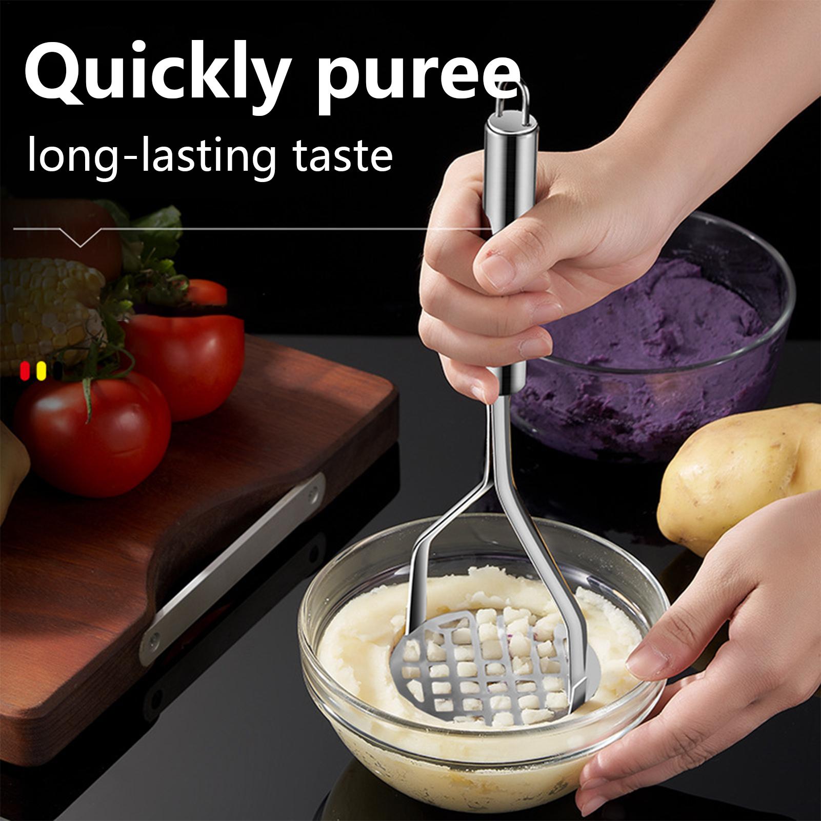 Manual Potato Masher Stainless - Kitchen Gadgets Men recension och pris
