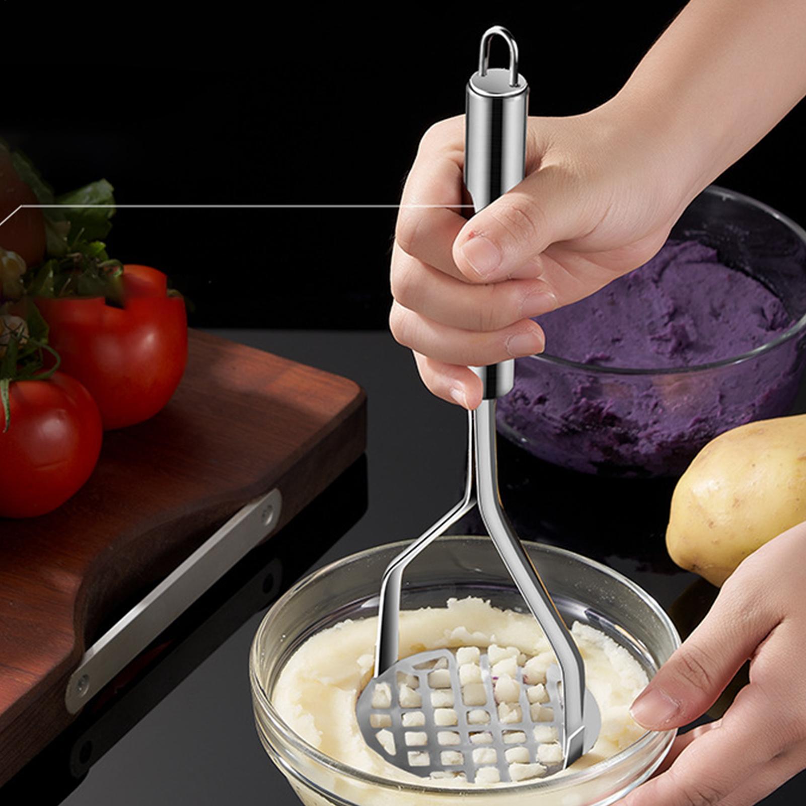Manual Potato Masher Stainless - Kitchen Gadgets Men recension och pris