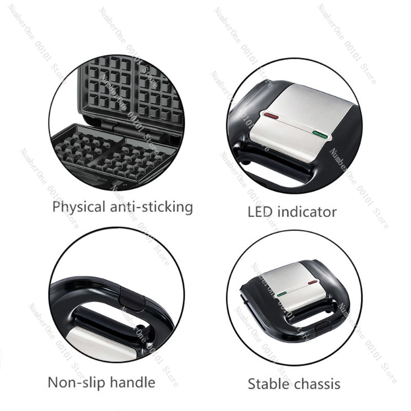 110v 8-in-1 sandwich, donut, w - Breakfast Sandwich Maker recension och pris